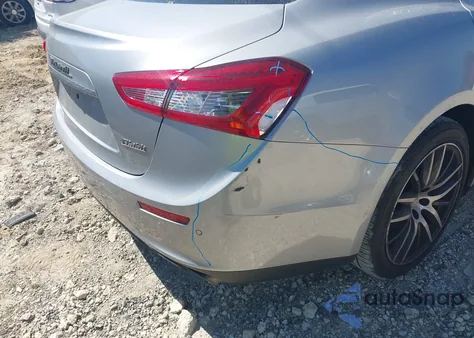 2017 Maserati Ghibli S from USA, damaged, VIN ZAM57RSA6H1217209